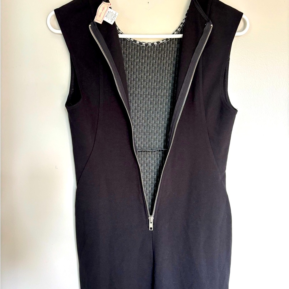 Black and white checkered silhouette mini dress, size M 🏁🖤🤍 - Picture 6 of 6
